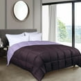 thumbnail image 1 of Superior Reversible Down Alternative Comforter, California King, Plum-Lilac, 1 of 11