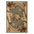 thumbnail image 1 of Superior Rinceau Traditional Style Indoor Area Rug, Slate, 4' x 6', 1 of 6