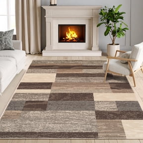 Superior Rockwood Geometric Indoor Area Rug, 5' x 8', Slate