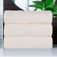 thumbnail image 1 of Superior Roma Cotton Bath Towels, Set of 3, Ivory, 1 of 10