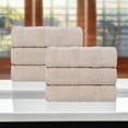 thumbnail image 1 of Superior Roma Cotton Hand Towels, Set of 6, Stone, 1 of 10