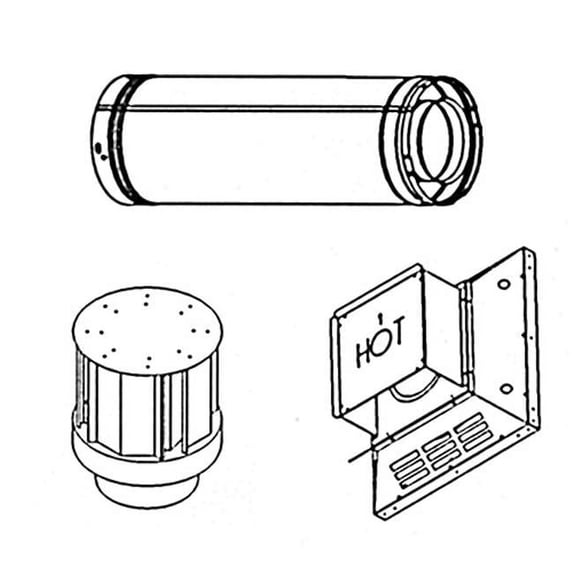 Superior SV4.5HT-2 Horizontal Termination Kit