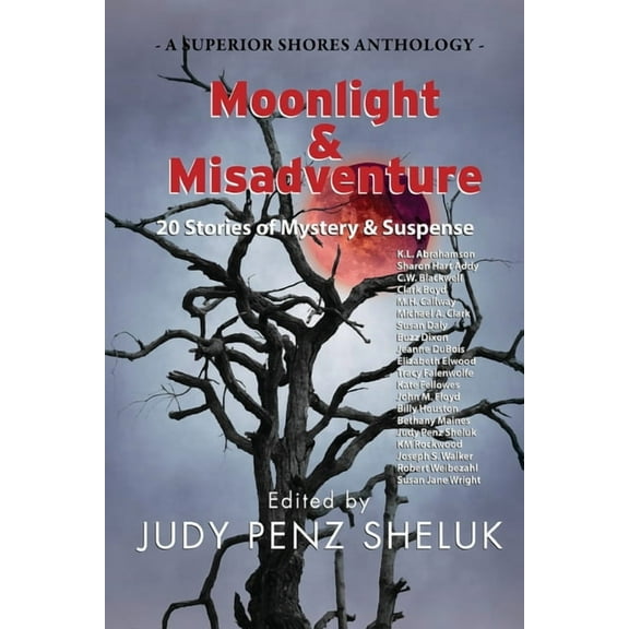 Superior Shores Anthology Moonlight & Misadventure: 20 Stories of Mystery & Suspense, Book 3, (Paperback)
