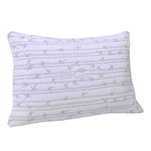 Superior Shredded Memory Foam Pillow with Bamboo Cover
