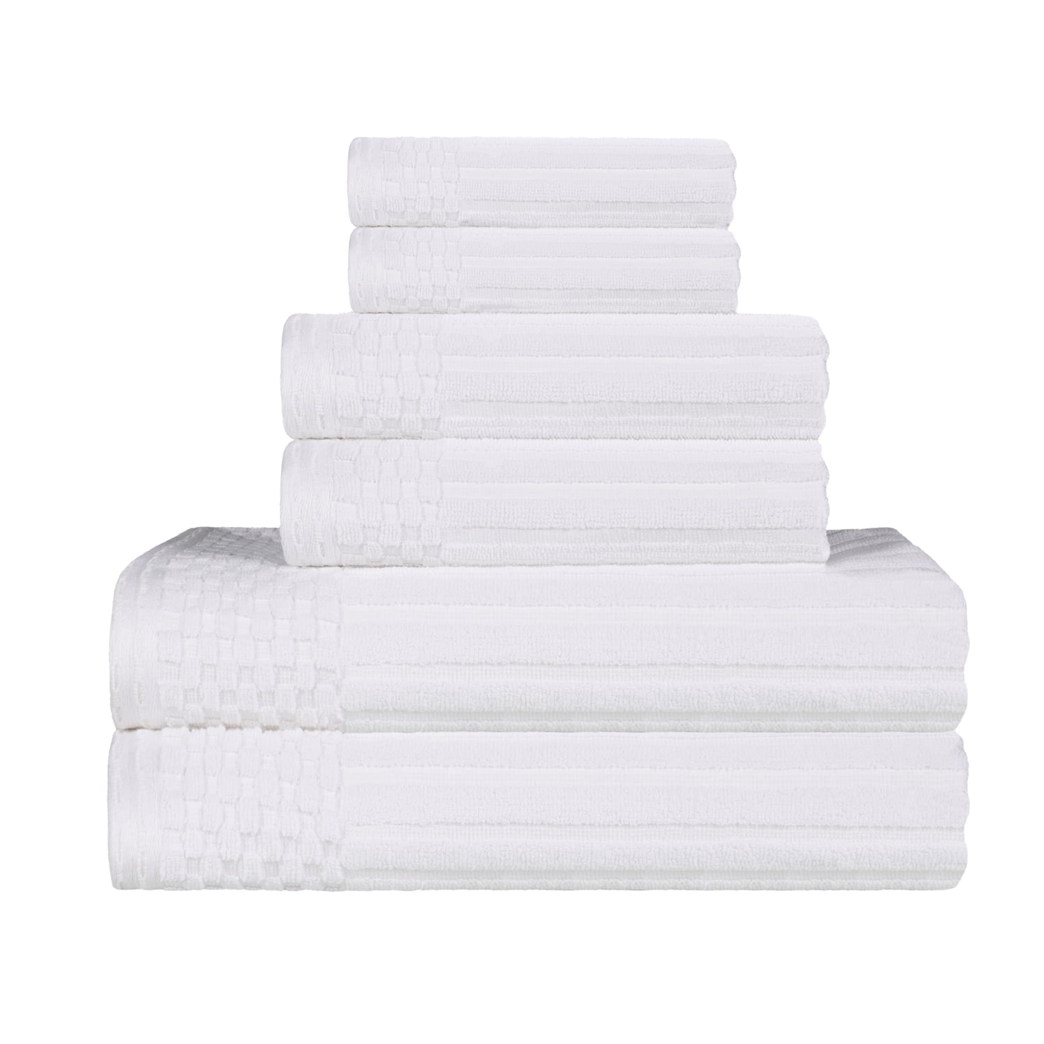 Towels - 100% Cotton Hotel Quality White Towels From £2.17