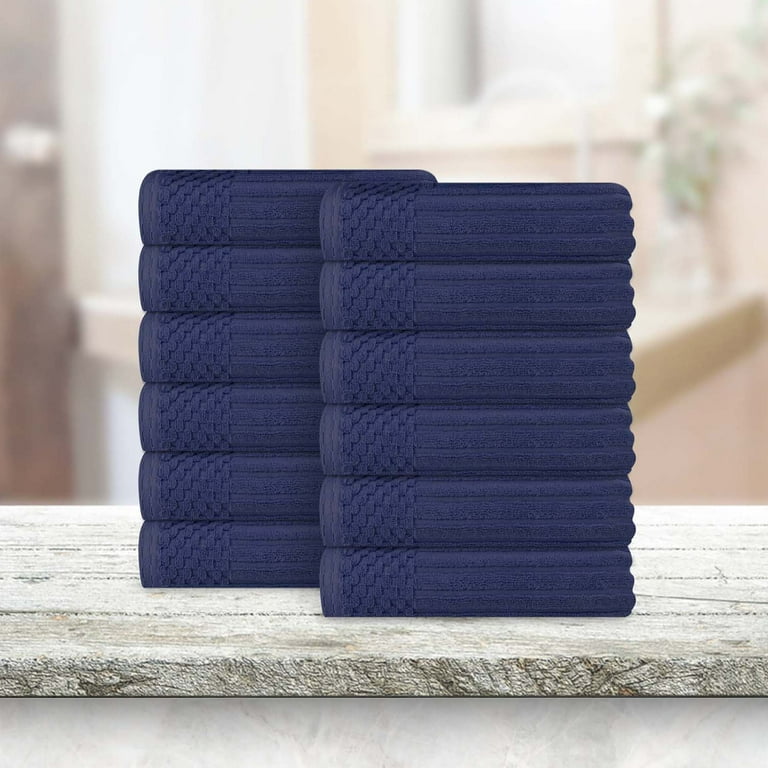 Navy blue washcloths hotsell