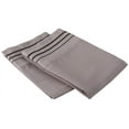 thumbnail image 1 of Superior Solid 2 Piece Pillowcase Set, King, Grey/ Black, 1 of 7