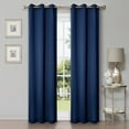 thumbnail image 1 of Superior Solid Blackout Curtain Set of 4, 42" x 96", Navy Blue, 1 of 10