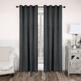 thumbnail image 1 of Superior Solid Blackout Curtain Set of 4, 52" x 84", Grey, 1 of 8