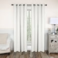 thumbnail image 1 of Superior Solid Blackout Curtain Set of 8, 52" x 84", Snow White, 1 of 10