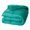 Superior Solid Comforter Down Alternative Bedding, Full, Turquoise
