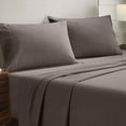 thumbnail image 1 of Superior Solid Flannel Cotton Pillowcases, Set of 2, Standard, Charcoal, 1 of 6