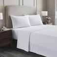 thumbnail image 1 of Superior Solid Flannel Cotton Sheet Set, King, White, 1 of 10