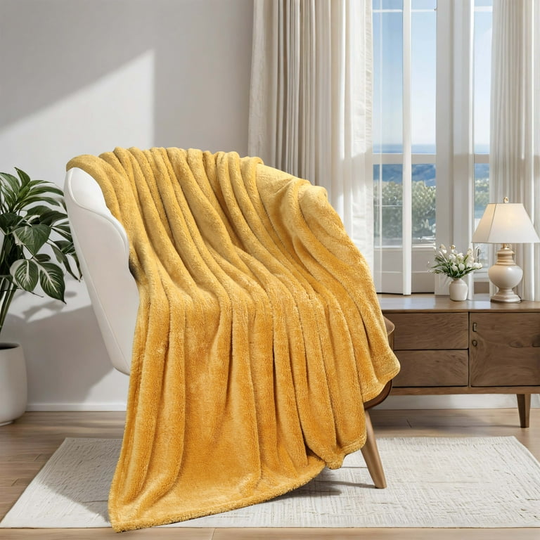Superior Super Soft Plush Fleece Blanket Adult Teen Throw 50 x 60