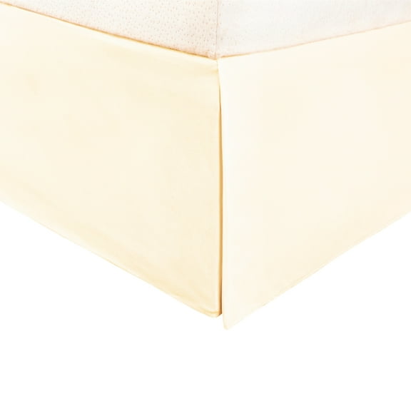 Superior Solid Ultra-Soft Classic Bed Skirt, Queen, Ivory
