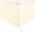 thumbnail image 1 of Superior Solid Ultra-Soft Classic Bed Skirt, Twin XL, Ivory, 1 of 3