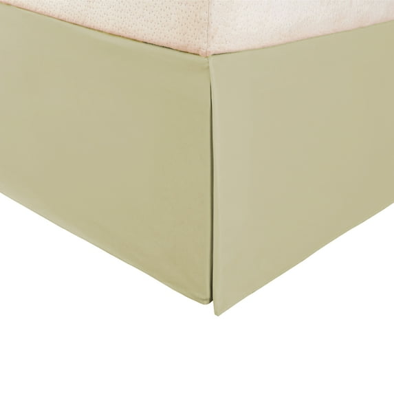 Superior Solid Ultra-Soft Classic Bed Skirt, Twin XL, Sage