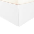 thumbnail image 1 of Superior Solid Ultra-Soft Classic Bed Skirt, Twin XL, White, 1 of 3