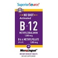 Superior Source No Shot Vitamin B12 Methylcobalamin (1000 mcg), B6
