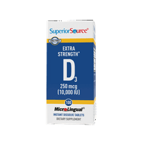 Superior Source Vitamin D3 5000 IU Quick Dissolve Microlingual Tablets ...