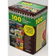 Superior Sports Investments LLC 100 NFL Football Cards in Original Unopened Wax and Foil Packs