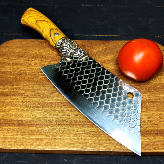 Superior Stainless Steel Kitchen Knife Set, Multi-functional Chef Knife, Cleaver & Slicer with Ergonomic Handle - Simplify Cooking, Perfect Gift
