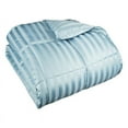 thumbnail image 1 of Superior Basketweave Plush Down Alternative Comforter, Twin XL, Smoke Blue, 1 of 2