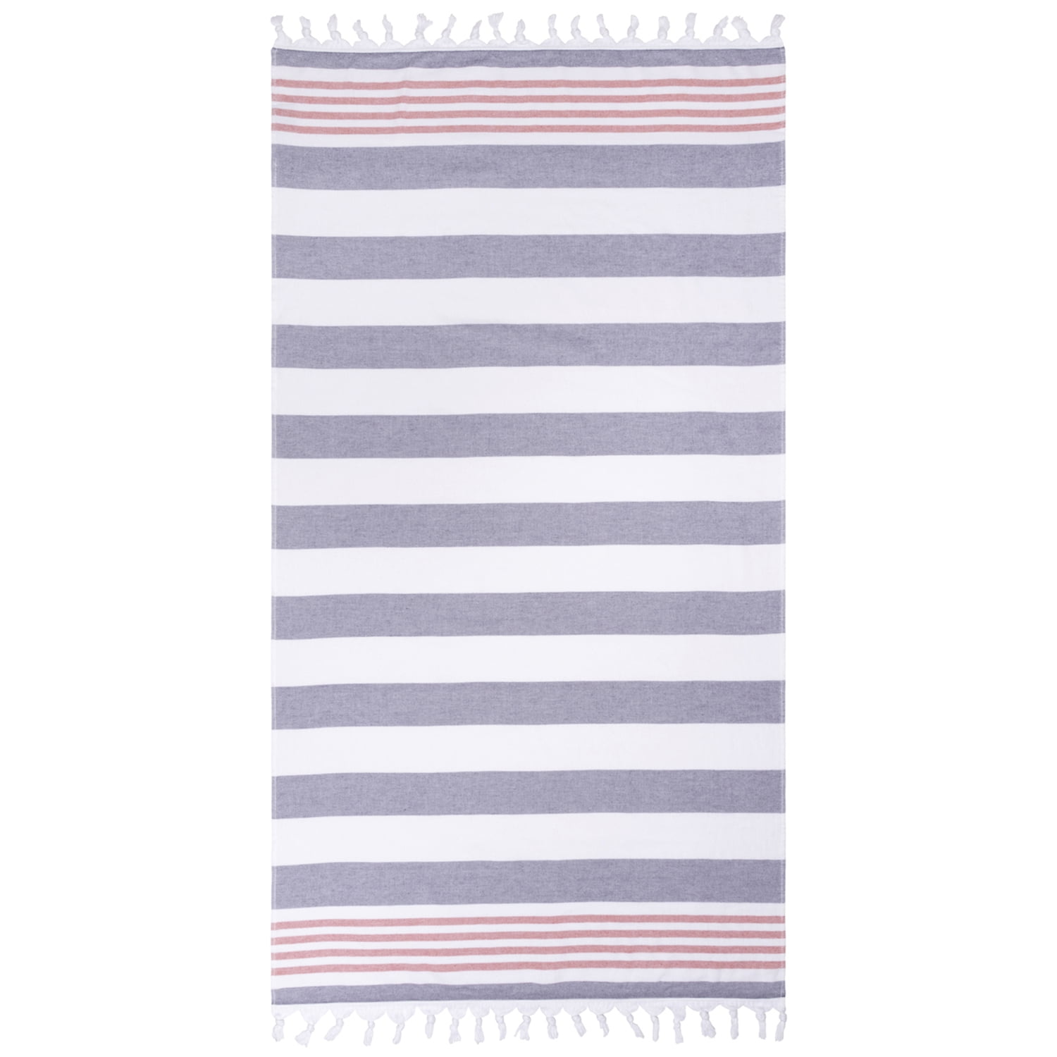 ビーチタオル SAINT LAURENT Certified cotton striped beach towel BEIGE Superior Stripe Fouta Cotton Beach Towel - 35 x 68 - Walmart.com