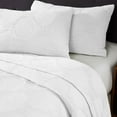 thumbnail image 1 of Superior Tanta Cotton Woven Coverlet, King, White, 1 of 11