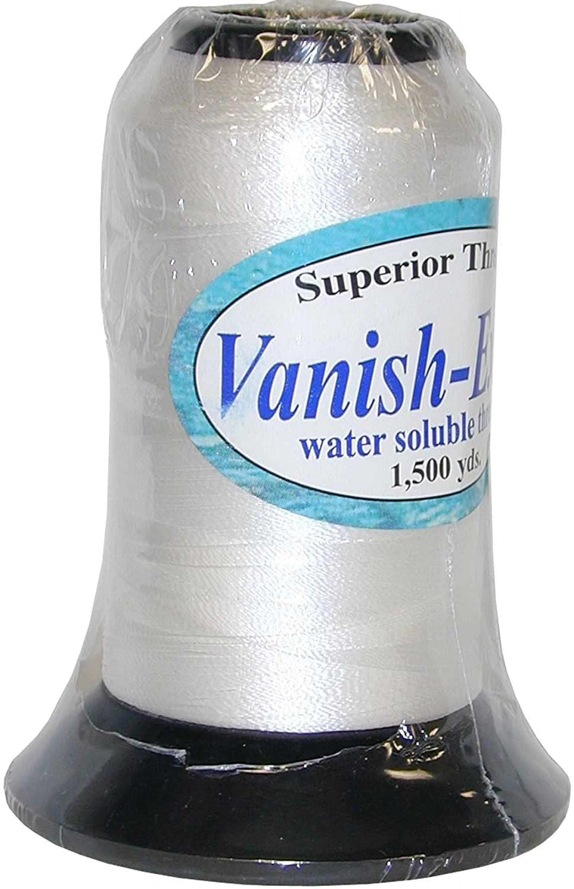 Superior Threads 10602001 Vanish-Extra Water Soluble Thread, 1500 yd