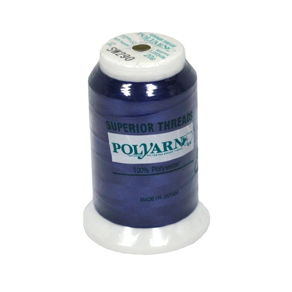 Superior Threads Polyyarn Blue Textured Polyester Serger Thread