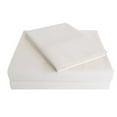 thumbnail image 1 of Superior Tierney Cotton Percale Deep Pocket Sheet Set, California King, Ivory, 1 of 6