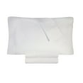 thumbnail image 1 of Superior Tierney Cotton Percale Pillowcase Set, King, White, 1 of 5