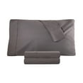 thumbnail image 1 of Superior Tierney Cotton Percale Pillowcase Set, Standard, Gray, 1 of 4