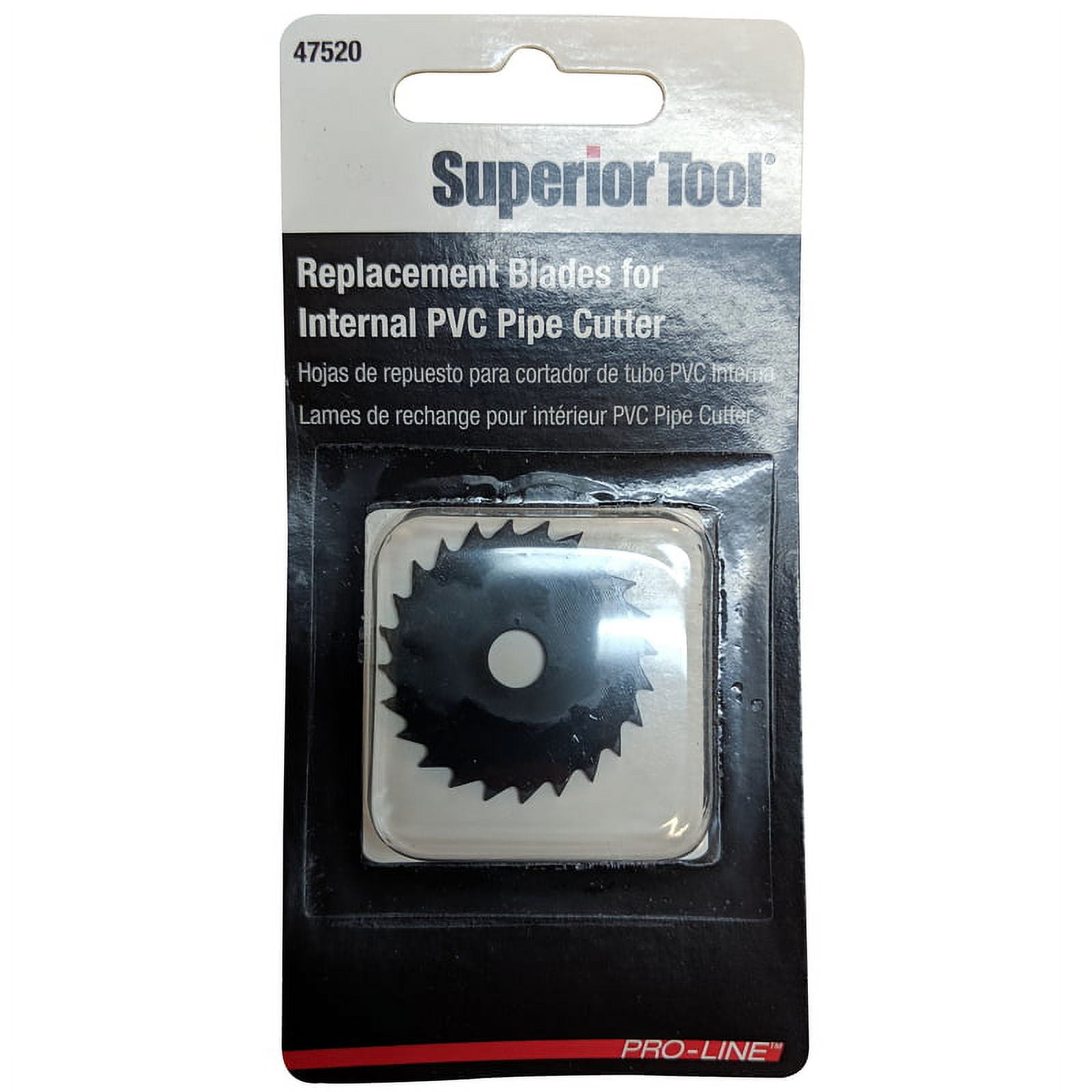Superior Tool 1 1 4 in. Replacement Cutter Blade Silver 0 pk Walmart Business Supplies