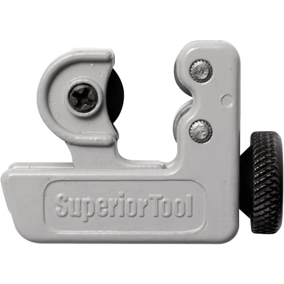 Superior Tool 35078 7/8" O.D. Mini Tubing Cutter-Seven Eighths Outside Diameter Tube Cutter,Gray