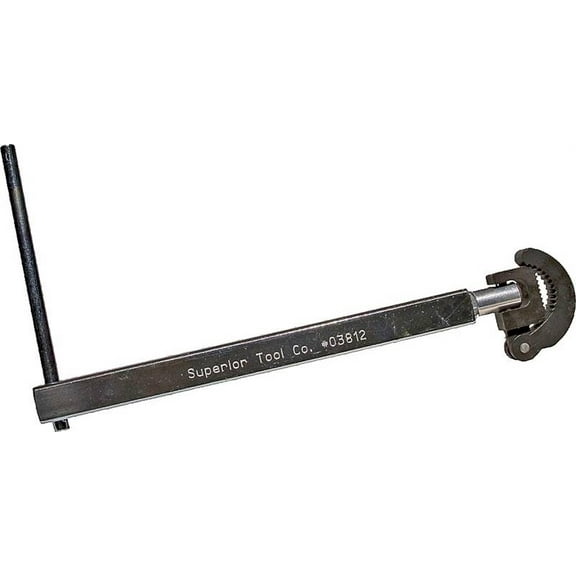 Superior Tool 1 in. D X 16 in. L Telescopic Basin Wrench