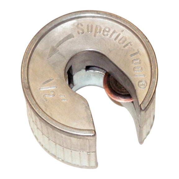 Superior Tool 1/2 in. Pipe Cutter Black/Silver 1 pk