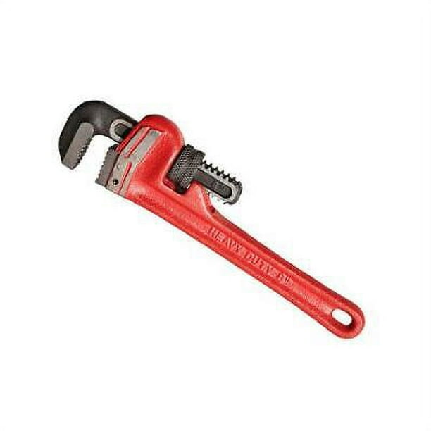 Superior Tool ProLine 1 in. Heavy Duty Pipe Wrench Red 1 pc