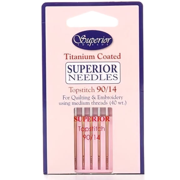 Superior Topstitch Machine Needles Size 90/14 5ct