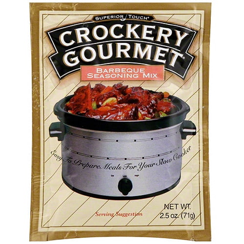 Superior Touch Crockery Gourmet Barbeque Seasoning Mix, 2.5 oz (Pack of