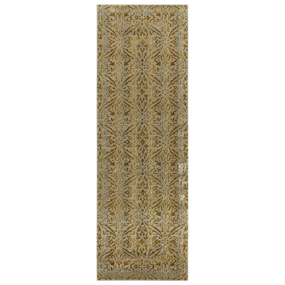 Superior Traditional Damask Area Rug, 2'7" x 8'