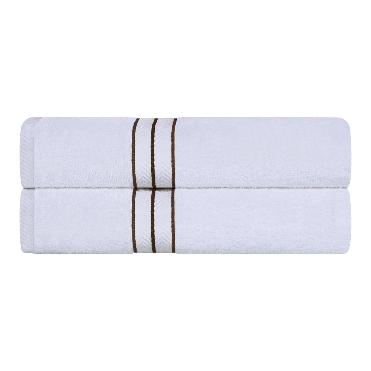 Superior Turkish Cotton Ultra-Plush 2-Piece Latte Bath Towel Set