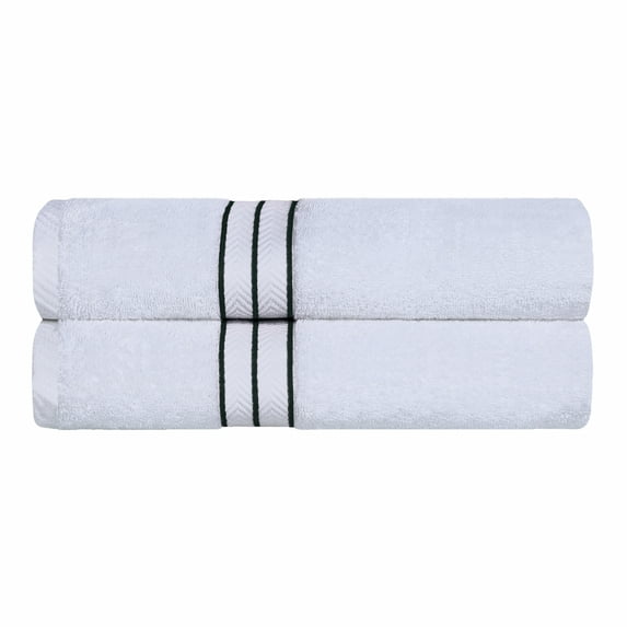 Superior Turkish Cotton Ultra-Plush 2-Piece Teal Bath Towel Set