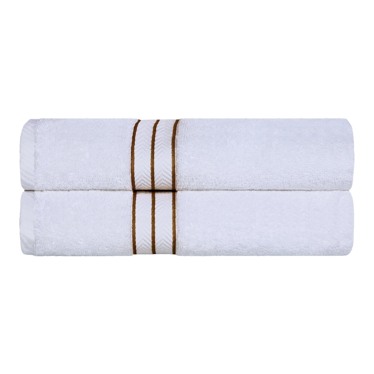 Superior Turkish Cotton Ultra-Plush 2-Piece Toast Bath Towel Set