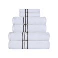 thumbnail image 1 of Superior Turkish Cotton Ultra-Plush 6-Piece Towel Set Black, 1 of 4