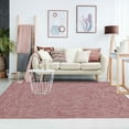thumbnail image 1 of Superior Two-Toned Braided Indoor/ Outdoor Area Rug, Brick/ White, 8' x 10', 1 of 7