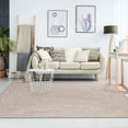 thumbnail image 1 of Superior Two-Toned Braided Indoor/ Outdoor Area Rug, Latte/ White, 4' x 6', 1 of 5
