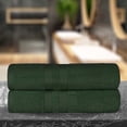 thumbnail image 1 of Superior Ultra-Soft Cotton Solid Bath Sheets, Set of 2, Forest Green, 1 of 8