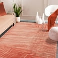 thumbnail image 1 of Superior Veer Abstract Area Rug, 7' x 9', Coral, 1 of 5